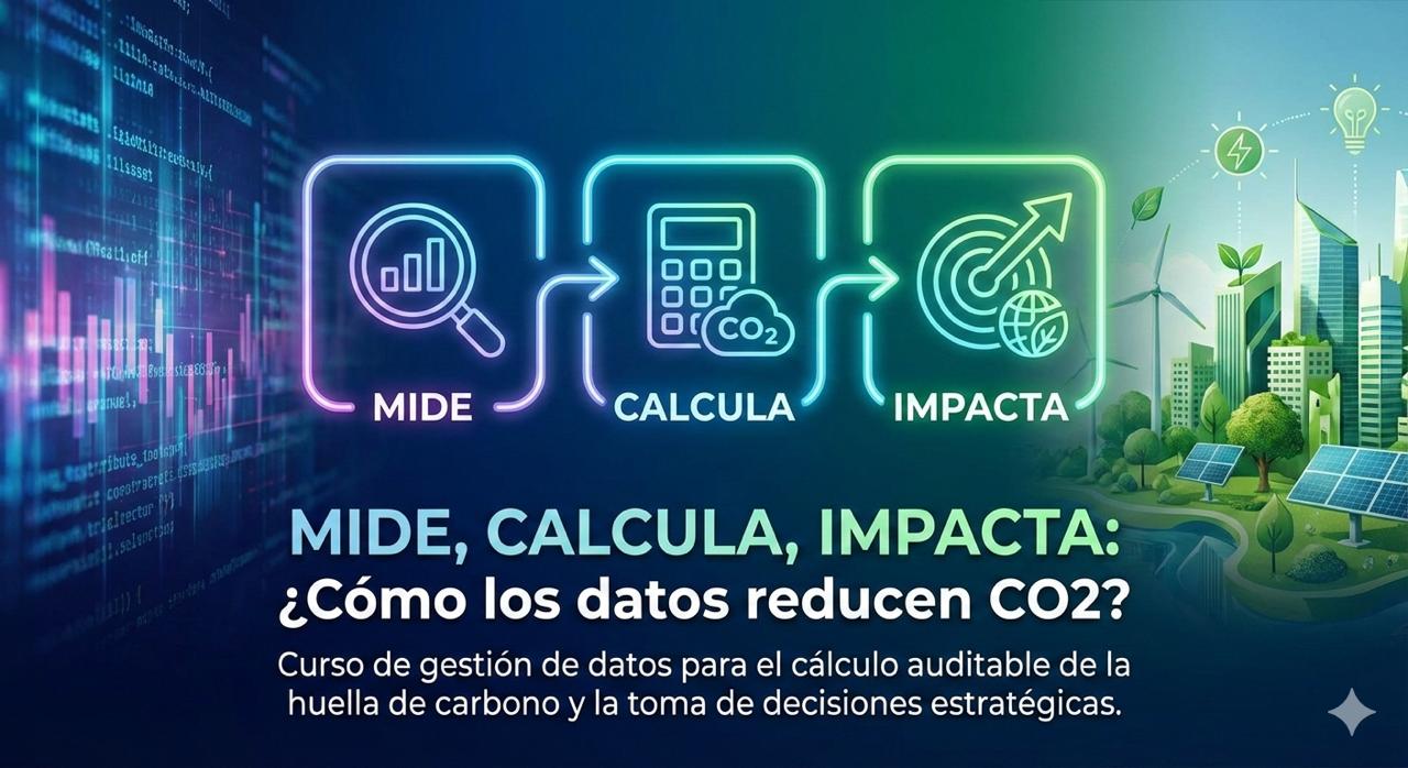 MIDE, CALCULA, IMPACTA: ¿Cómo los datos reducen CO2?